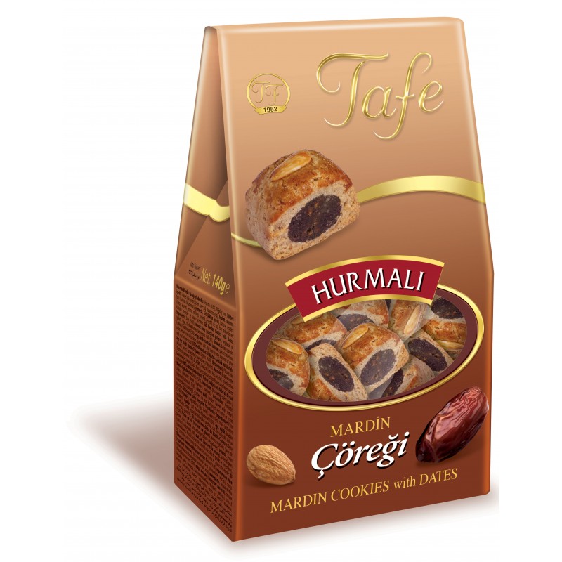 283 CODE COOKIES with DATES & ALMONDS  140 gr