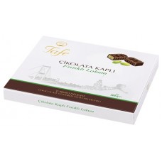 803 CODE TURKISH DELIGHT CHOCOLATE COVERED with PISTACHIO 300 gr