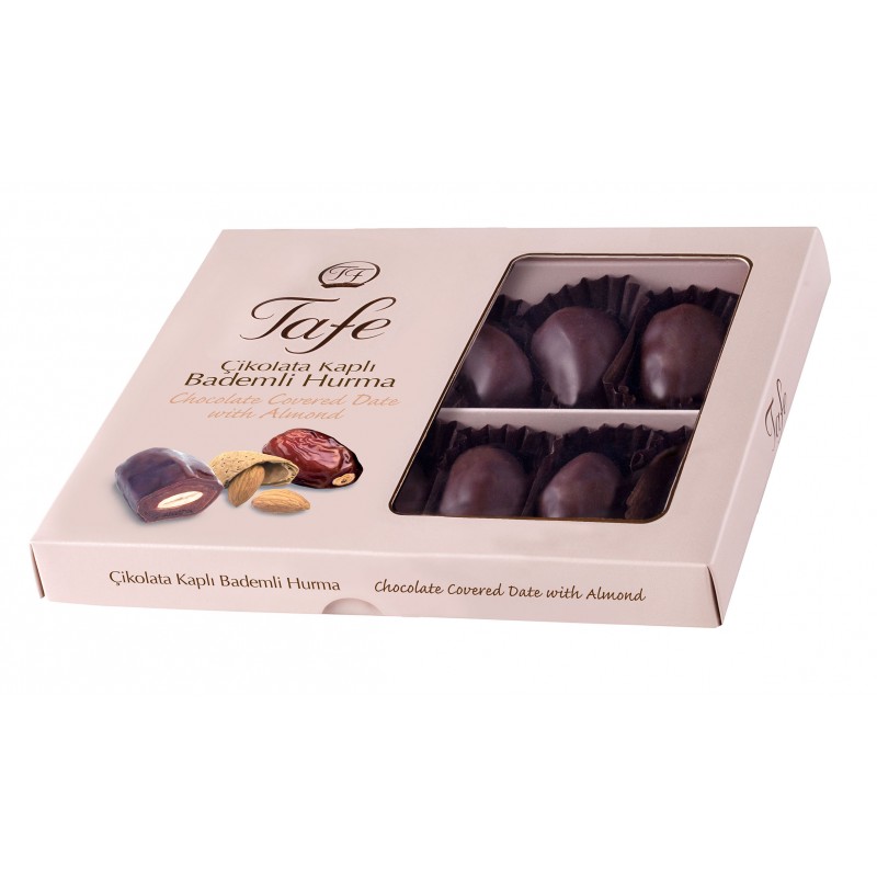 Product Code 842 CHOCOLATE COVERED DATE with ALMOND
