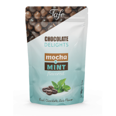 Product Code 1250 MOKA MINT DOYPACK CHOCOLATE DRAGEES