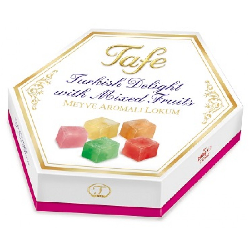 510 CODE MIXED FRUITS TURKISH DELIGHT 200 gr